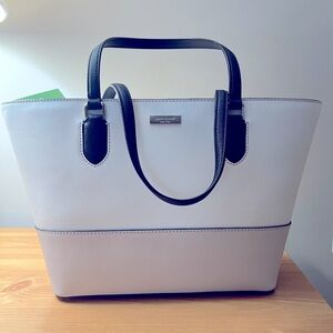 Kate Spade Black and White Women's Tote Bag